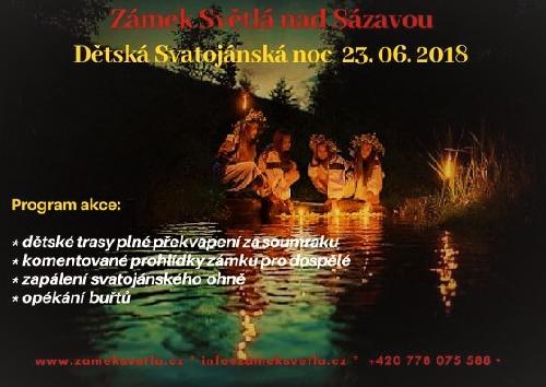 Dtsk Svatojnsk zmeck noc - www.webtrziste.cz