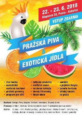 Festival exotickho jdla a praskch pivovar - www.webtrziste.cz