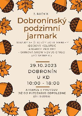 Dobronnsk podzimn jarmark - www.webtrziste.cz