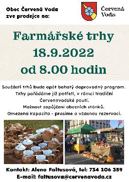 Farmsk trhy - tet ronk, pi tradin pouti - www.webtrziste.cz