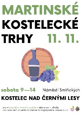 Martinsk Kosteleck trhy 2023 v Kostelci n. . l. - www.webtrziste.cz