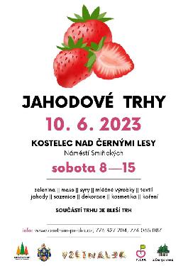 Jahodov trhy 2023 v Kostelci n. . lesy - www.webtrziste.cz