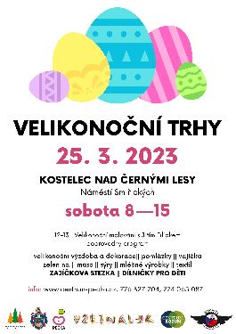Velikonon trhy 2023 v Kostelci n. . lesy - www.webtrziste.cz