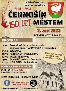 Slavnosti msta ernon - 150 let od poven  - www.webtrziste.cz