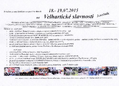 VELHARTICE - Velhartick slavnosti, pou - www.webtrziste.cz