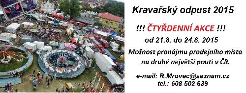 Kravask odpust 2015 - pronjem mst - www.webtrziste.cz