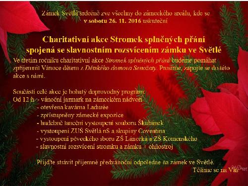 charitativn akce Stromek splnnch pn - www.webtrziste.cz