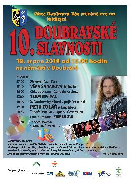 Doubravsk slavnosti 2018 - www.webtrziste.cz