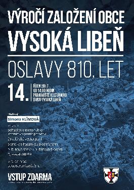 Slavnosti 810.vro zaloen obce Vysok Libe - www.webtrziste.cz