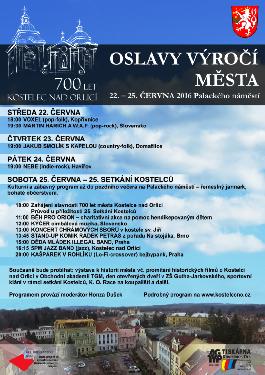 700 let Kostelec nad Orlic - www.webtrziste.cz