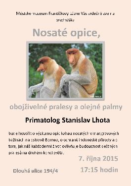 Nosat opice, obojiveln pralesy a olejn palmy - www.webtrziste.cz