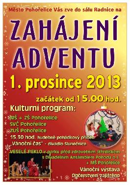 Zahjen adventu - www.webtrziste.cz