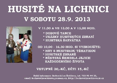 Husit na Lichnici - www.webtrziste.cz