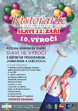 Slavnost k10.vro Restaurace Hemerkv Statek - www.webtrziste.cz