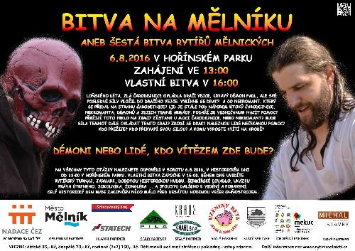 Bitva na Mlnku neb est bitva Ryt Mlnickch - www.webtrziste.cz