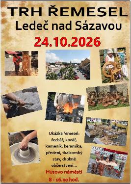 Trh �emesel Lede� nad S�zavou  - www.webtrziste.cz